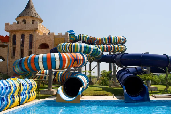 stock image Aqua park in Nesebar, Bulgaria