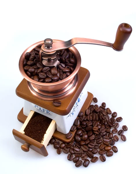 Gammal kaffekvarn — Stockfoto