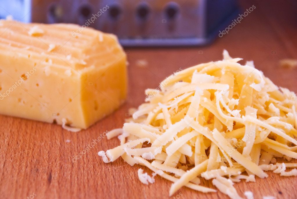 Grated cheese — Stock Photo © serbova 3064171