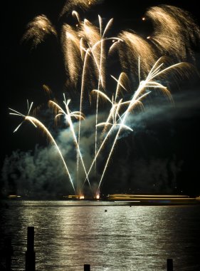 Wannsee flammen içinde