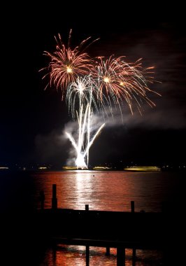 Wannsee flammen içinde