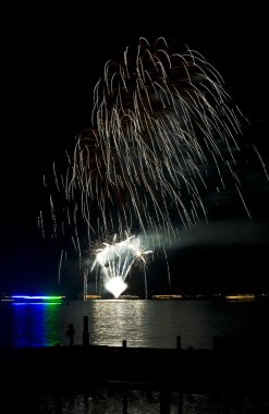 Wannsee flammen içinde