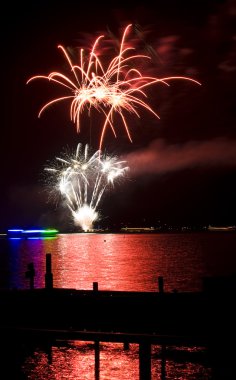 Wannsee flammen içinde