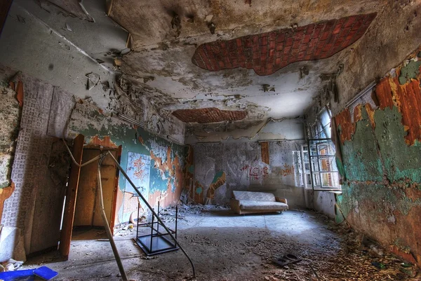 Terk edilmiş Oda — Stok fotoğraf
