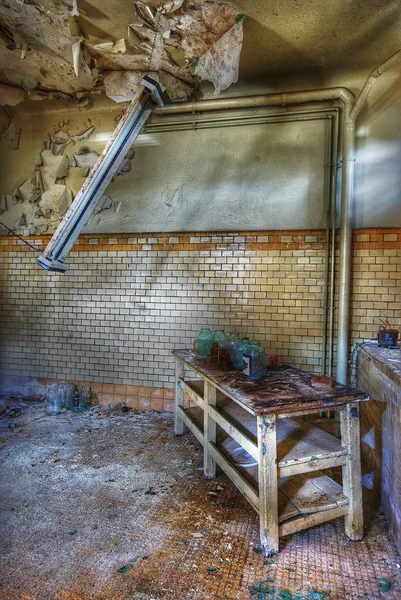 Quarto abandonado — Fotografia de Stock
