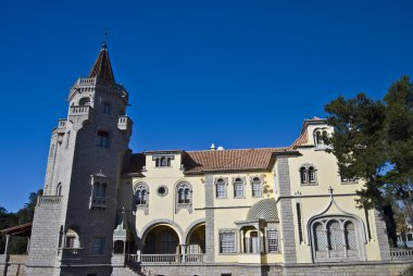 Palace of the Condes de Castro Guimaraes clipart