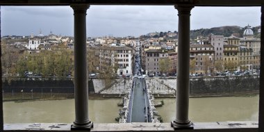 ünlü ponte sant angelo Roma Güz