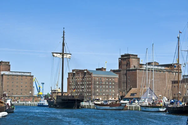 Porto de Wismar — Fotografia de Stock