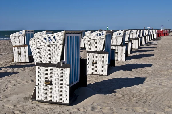 Sedie da spiaggia — Foto Stock