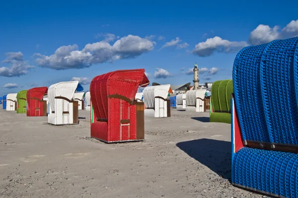 Beach chairs — Stock Photo, Image
