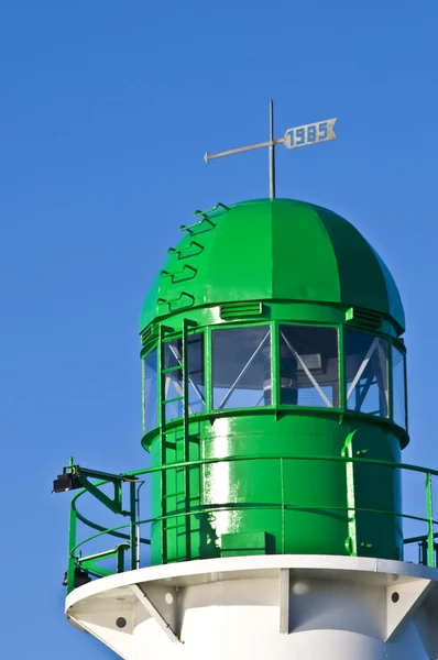 緑の灯台 — ストック写真