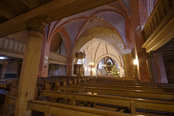 Деревенская церковь — стоковое фото