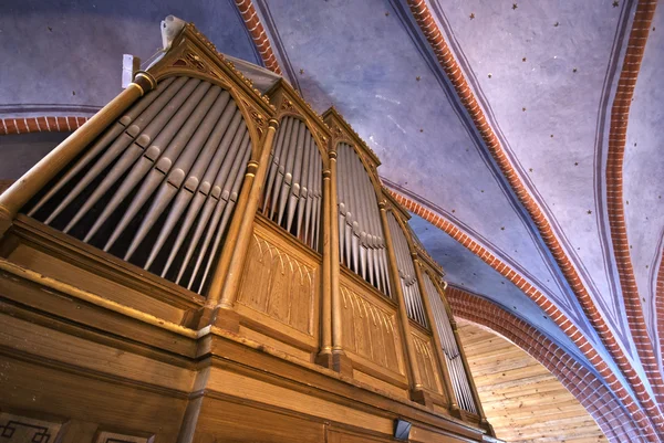 Старый орган — стоковое фото