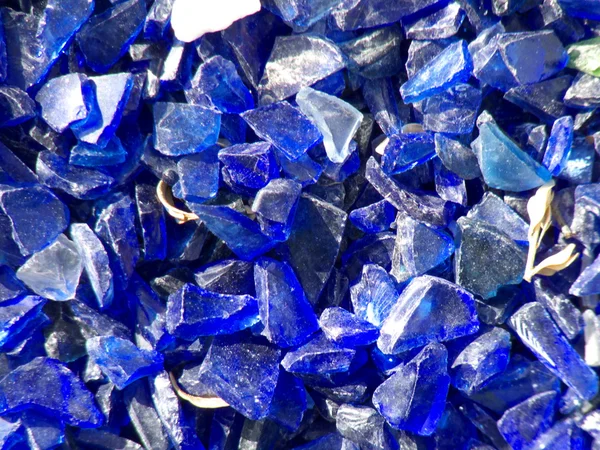 Blue glass — Stock Photo, Image