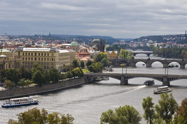 Mosty v Praze — Stock fotografie
