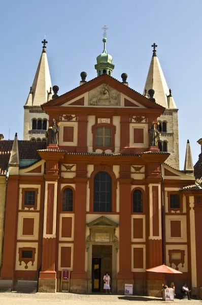 Palácios antigos em Praga — Fotografia de Stock