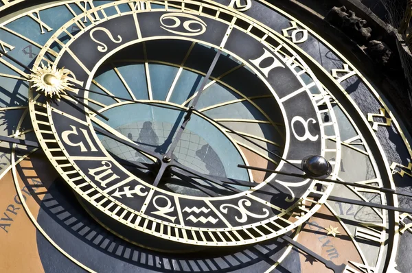 Astronomické hodiny — Stock fotografie
