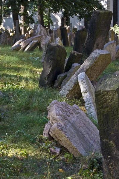 Еврейское кладбище — стоковое фото