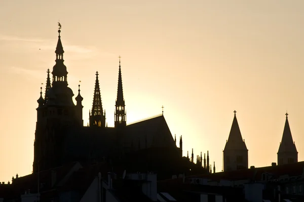 Puesta de sol en Praga —  Fotos de Stock