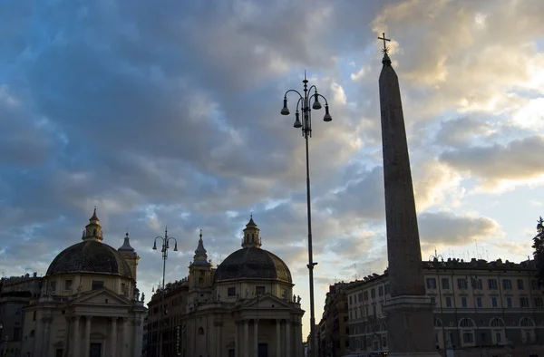 Piazza del Popolo — Stock Photo, Image