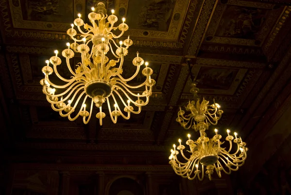 Two chandeliers — Stock Photo, Image