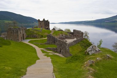 Urquhart Castle clipart