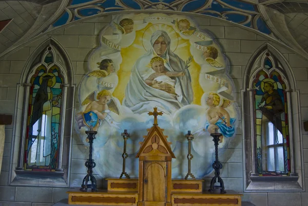 stock image Detail of the Italian Chapel