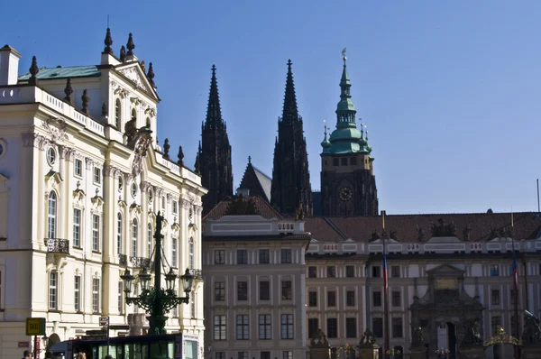 Stare pałace w Pradze — Zdjęcie stockowe