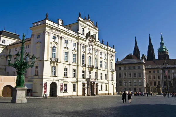 Palacios antiguos en Praga — Foto de Stock