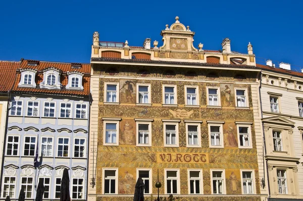 Gamla palatsen i Prag — Stockfoto