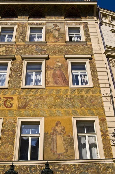 Old palaces in Prague — Stock Photo, Image