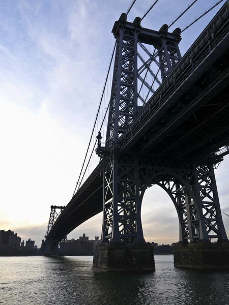 Моста Williamsburg — стокове фото