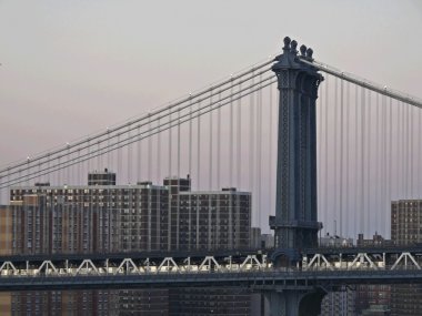 Manhattan bridge clipart