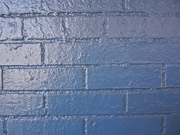 Mur bleu — Photo