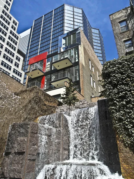 Waterval in nyc — Stockfoto