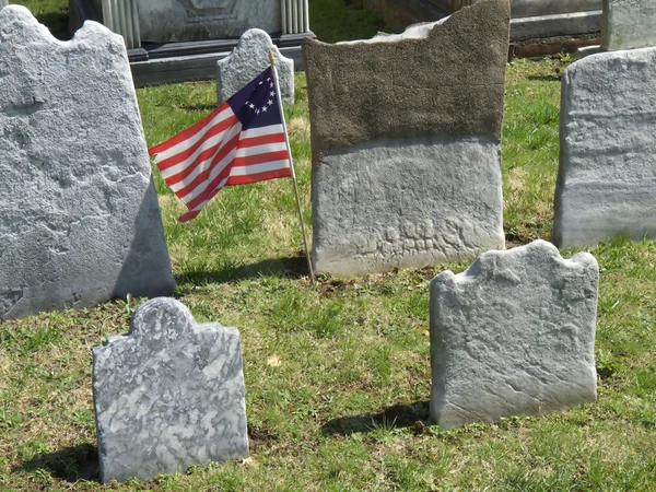 Amerikanischer Friedhof — Stockfoto