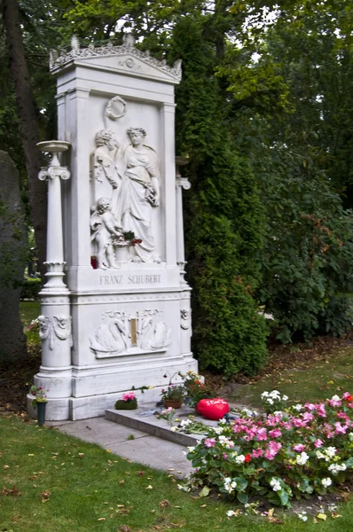 Schubert het graf — Stockfoto