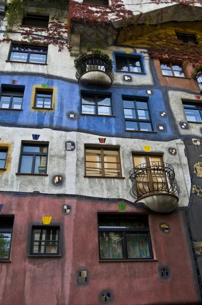 Hundertwasserhaus — Foto Stock