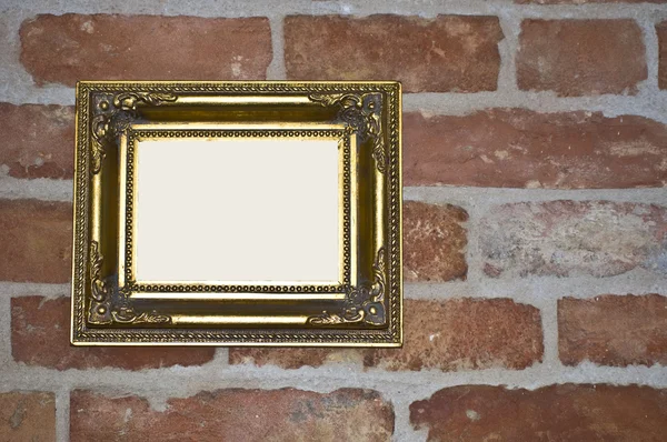 stock image Golden frame