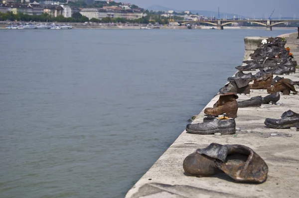 stock image Memorial at the Danube