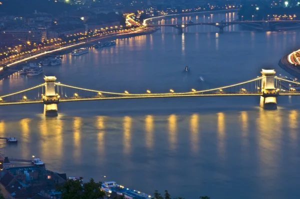 Цепной мост — стоковое фото