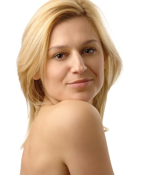 Portrait of a beautiful blonde — Stock Photo, Image