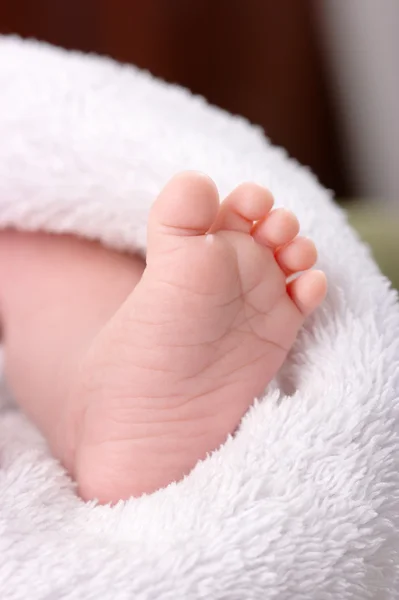 Adorable toddler's foot — Stock Photo, Image