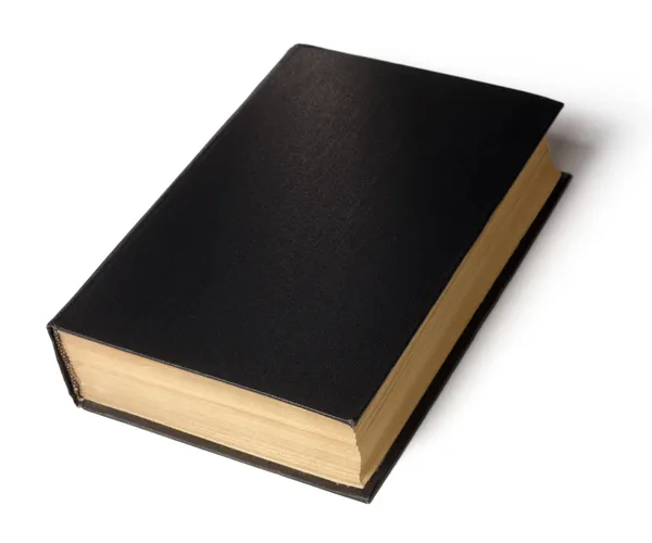 Singolo libro nero — Foto Stock