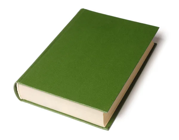 Enkele groene boek Rechtenvrije Stockafbeeldingen