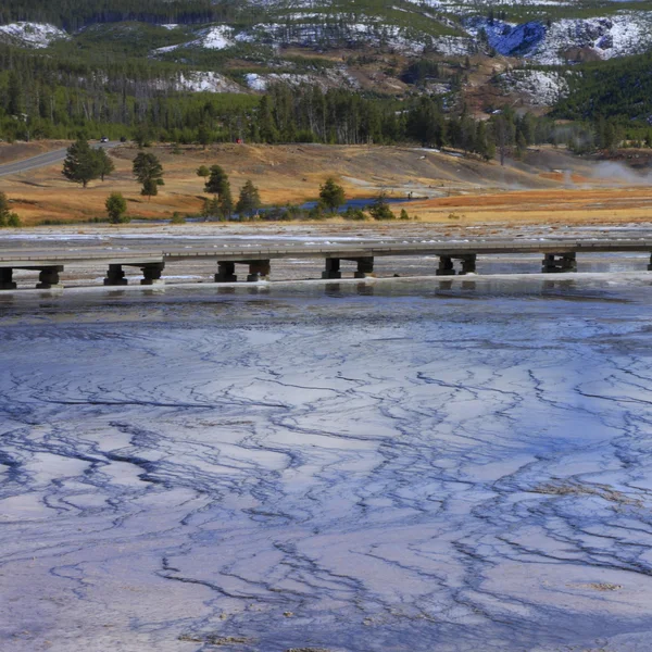 Yellowstone Ulusal Parkı. Kaplıcalar