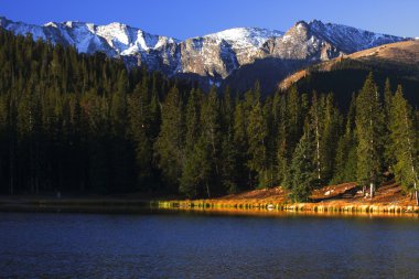 dağ gölü, colorado sabahı