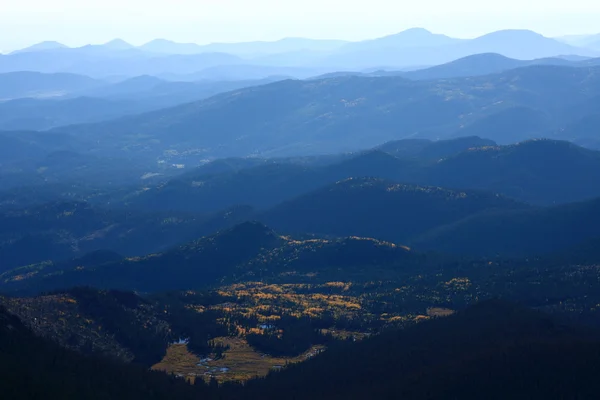コロラド州山の朝 ロイヤリティフリーのストック写真