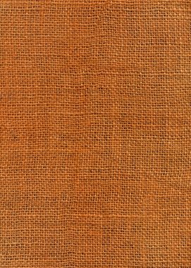Orange dyed jute canvas texture clipart