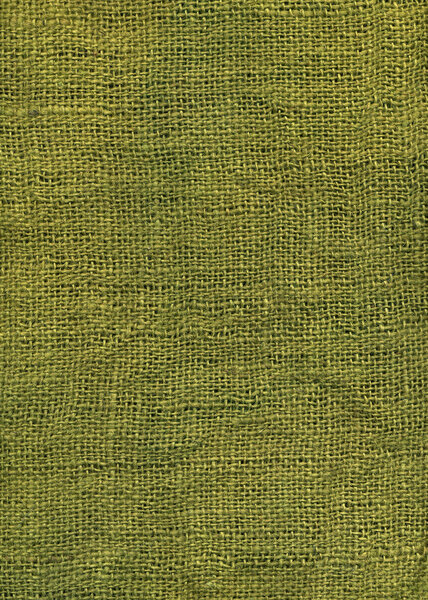 Olive green jute canvas texture
